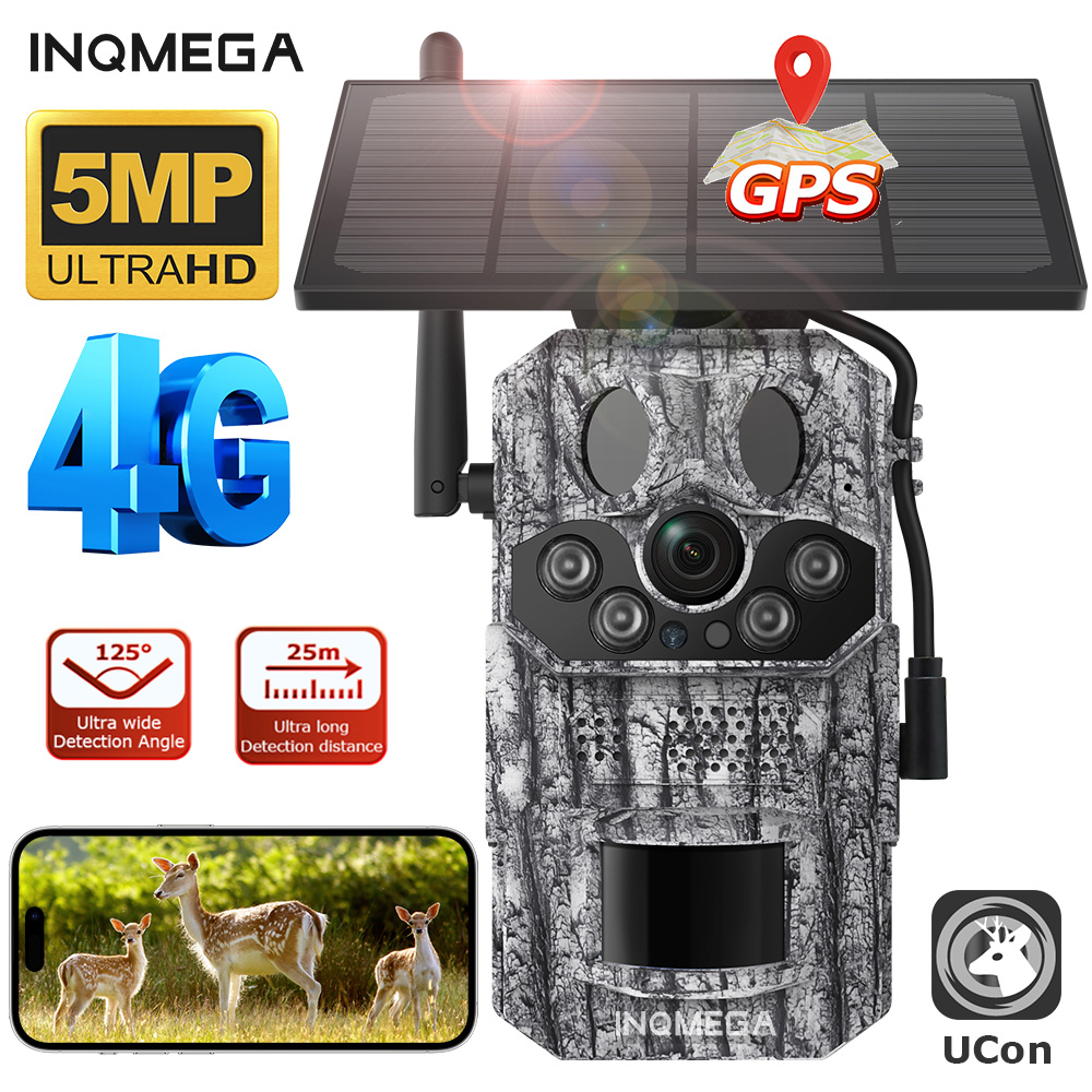 Trail Camera Infrared - INQMEIncome-Caméra solaire activée par le mouvement
