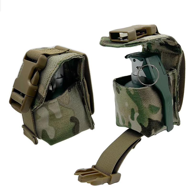 Outdoor Hunting Gear Storage - Pochette tactique verte pour chargeur simple,