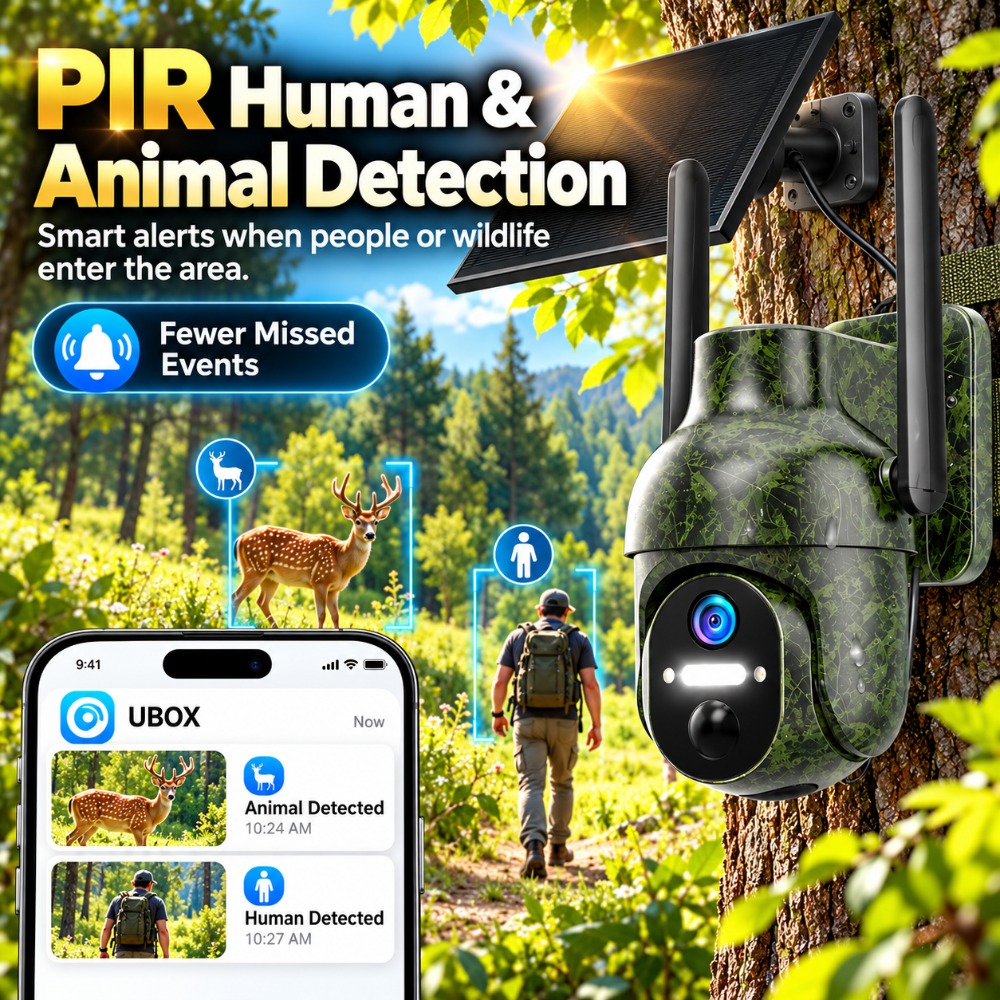 Caméra de sécurité solaire Wif - Trail Camera Infrared avis et prix