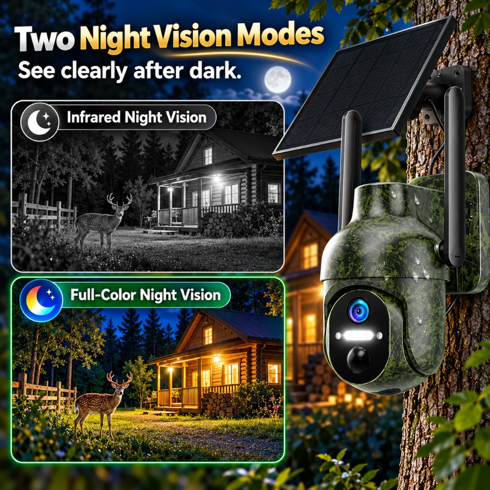 Caméra de sécurité solaire Wif - Trail Camera Infrared avis et prix