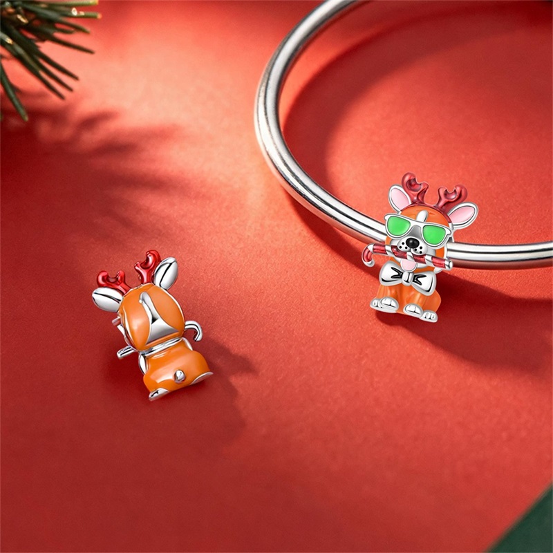 Breloques de Noël en argent st - Elk Bugle Call avis et prix