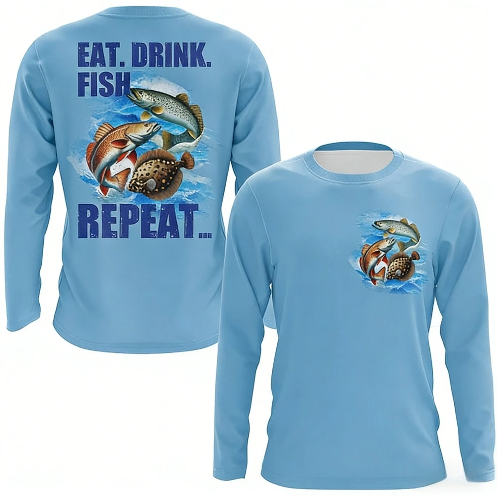 T-shirt de pêche pour homme, m - Outdoor Hunting Prints avis et prix