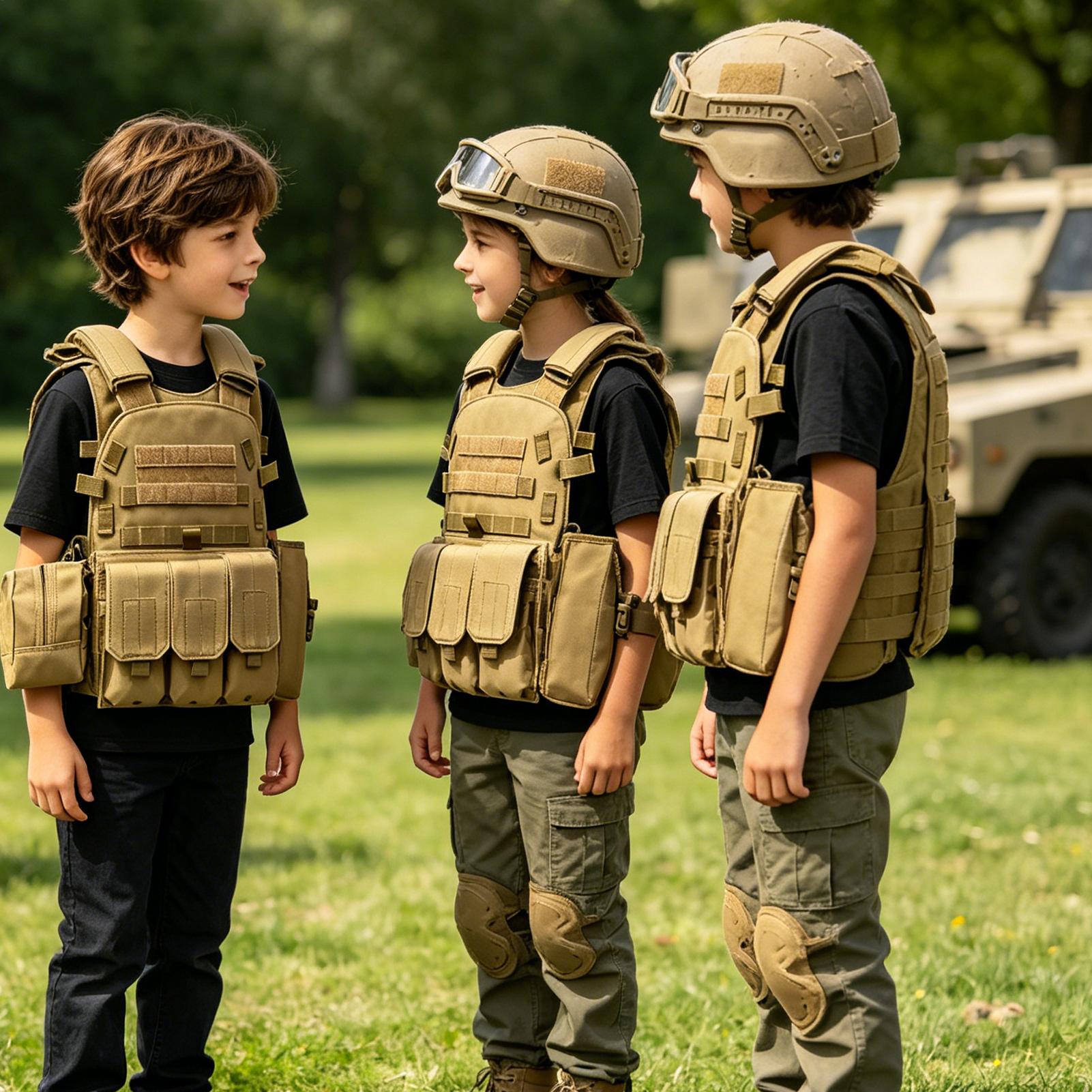 Gilet tactique pour enfants, i - Outdoor Hunting Games For Kids avis et prix